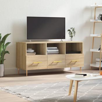 ARDEBO.de - TV-Schrank Sonoma-Eiche 102x36x50 cm Holzwerkstoff