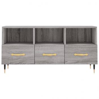 TV-Schrank Grau Sonoma 102x36x50 cm Holzwerkstoff