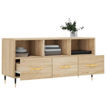 TV-Schrank Sonoma-Eiche 102x36x50 cm Holzwerkstoff