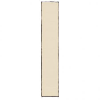 Schuhschrank Creme 60x30x166 cm Stoff