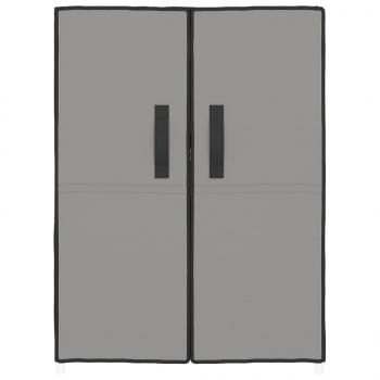 Schuhschrank Grau 60x28x90 cm Stoff