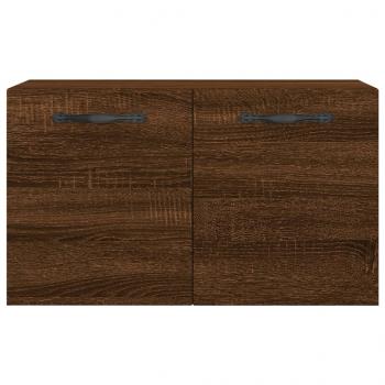 Wandschrank Braun Eichen-Optik 60x36,5x35cm Holzwerkstoff