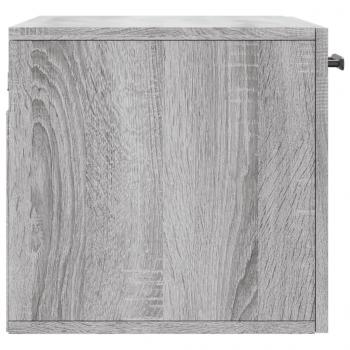 Wandschrank Grau Sonoma 60x36,5x35 cm Holzwerkstoff