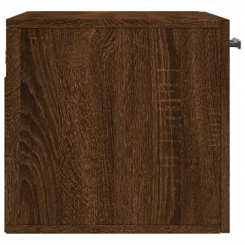 Wandschrank Braun Eichen-Optik 60x36,5x35cm Holzwerkstoff