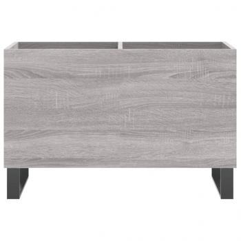 Plattenschrank Grau Sonoma 74,5x38x48 cm Holzwerkstoff