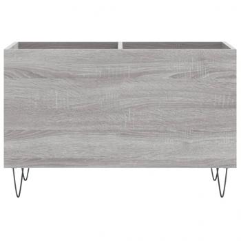 Plattenschrank Grau Sonoma 74,5x38x48 cm Holzwerkstoff