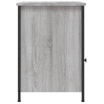 Nachttische 2 Stk. Grau Sonoma 40x42x60 cm Holzwerkstoff