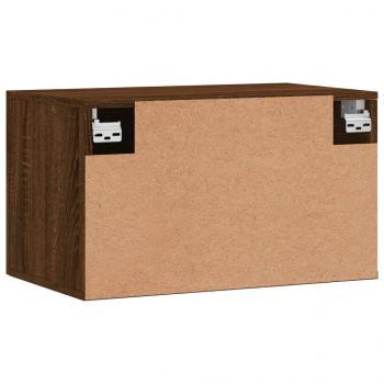 Wandschrank Braun Eichen-Optik 60x36,5x35cm Holzwerkstoff