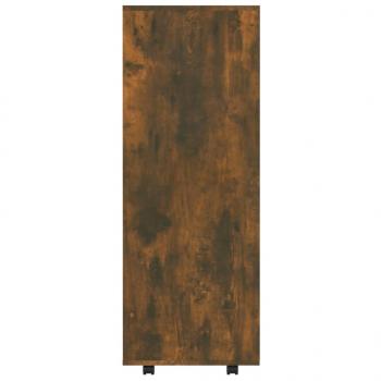 Kleiderschrank Räuchereiche 80x40x110 cm Holzwerkstoff