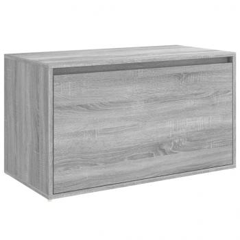 Flurbank 80x40x45 cm Grau Sonoma Holzwerkstoff