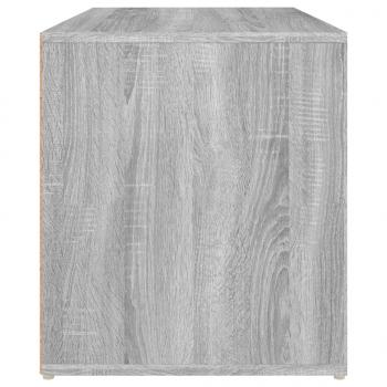 Flurbank 80x40x45 cm Grau Sonoma Holzwerkstoff