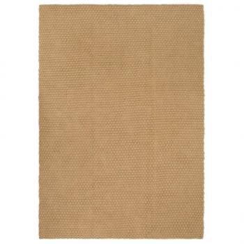 ARDEBO.de - Teppich Rechteckig Natur 80x160 cm Jute