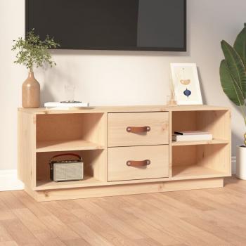 ARDEBO.de - TV-Schrank 100x34x40 cm Massivholz Kiefer