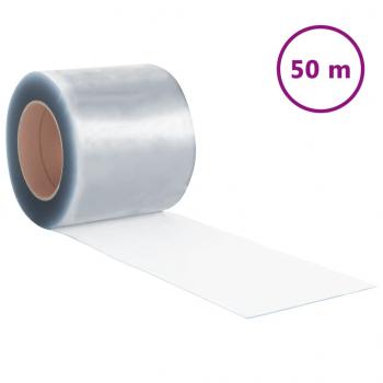 Türvorhang Transparent 200x1,6 mm 50 m PVC