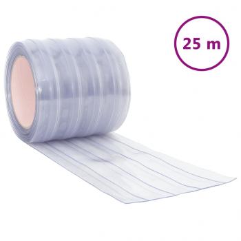 Türvorhang Transparent 200x1,6 mm 25 m PVC