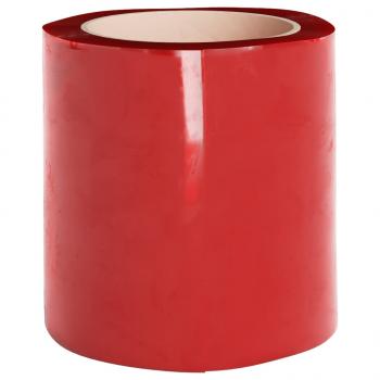 Türvorhang Rot 200x1,6 mm 10 m PVC