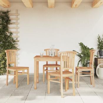 ARDEBO.de - 5-tlg. Garten-Essgruppe Massivholz Teak