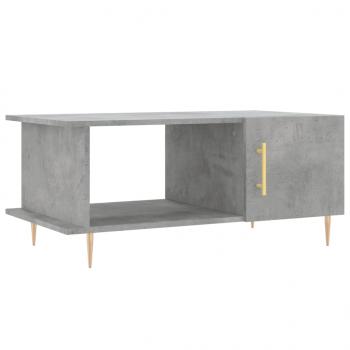 Couchtisch Betongrau 90x50x40 cm Holzwerkstoff