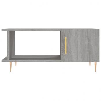 Couchtisch Grau Sonoma 90x50x40 cm Holzwerkstoff