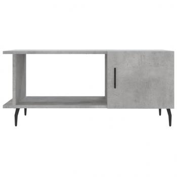 Couchtisch Betongrau 90x50x40 cm Holzwerkstoff