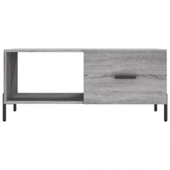 Couchtisch Grau Sonoma 90x50x40 cm Holzwerkstoff