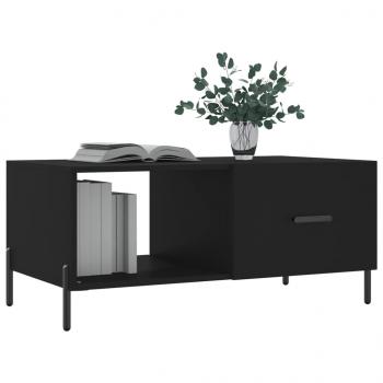 Couchtisch Schwarz 90x50x40 cm Holzwerkstoff