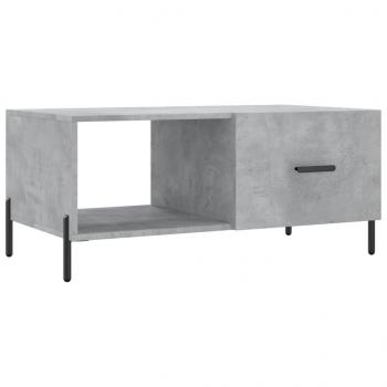 Couchtisch Betongrau 90x50x40 cm Holzwerkstoff