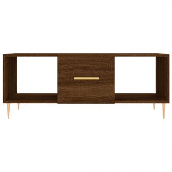 Couchtisch Braun Eichen-Optik 102x50x40 cm Holzwerkstoff