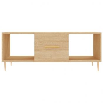 Couchtisch Sonoma-Eiche 102x50x40 cm Holzwerkstoff