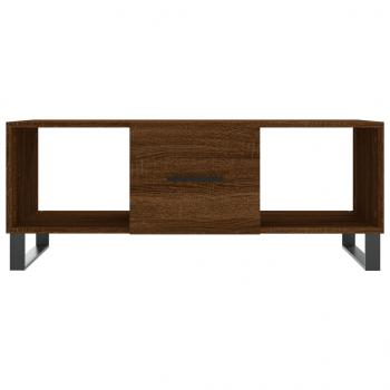 Couchtisch Braun Eichen-Optik 102x50x40 cm Holzwerkstoff