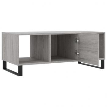 Couchtisch Grau Sonoma 102x50x40 cm Holzwerkstoff