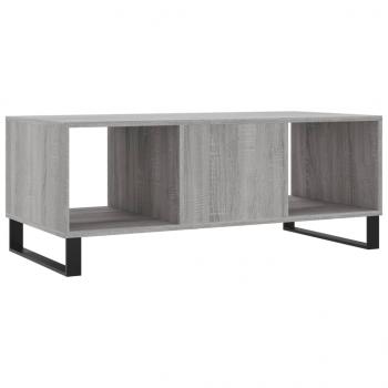 Couchtisch Grau Sonoma 102x50x40 cm Holzwerkstoff