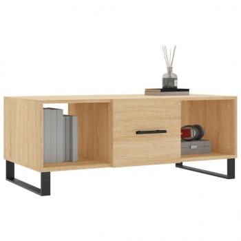 Couchtisch Sonoma-Eiche 102x50x40 cm Holzwerkstoff