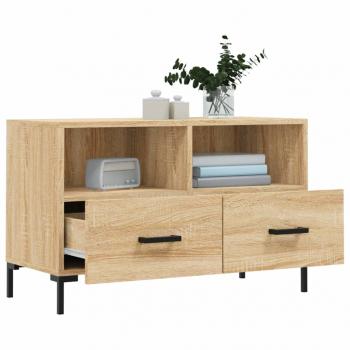 TV-Schrank Sonoma-Eiche 80x36x50 cm Holzwerkstoff