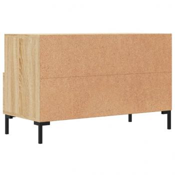 TV-Schrank Sonoma-Eiche 80x36x50 cm Holzwerkstoff