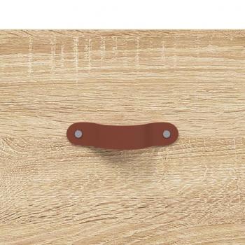 Schuhbank Sonoma-Eiche 102x35x55 cm Holzwerkstoff