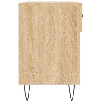 Schuhbank Sonoma-Eiche 102x35x55 cm Holzwerkstoff