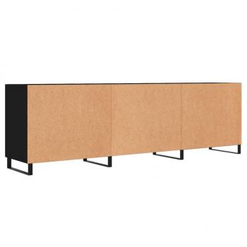 TV-Schrank Schwarz 150x30x50 cm Holzwerkstoff