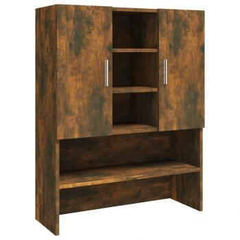 Waschmaschinenschrank Räuchereiche 70,5x25,5x90 cm