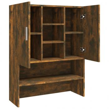 Waschmaschinenschrank Räuchereiche 70,5x25,5x90 cm