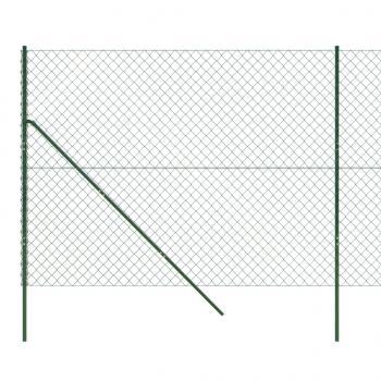 Maschendrahtzaun Grün 2x25 m