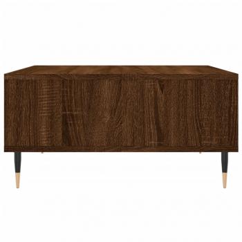 Couchtisch Braun Eichen-Optik 60x60x30 cm Holzwerkstoff