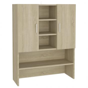 Waschmaschinenschrank Sonoma-Eiche 70,5x25,5x90 cm