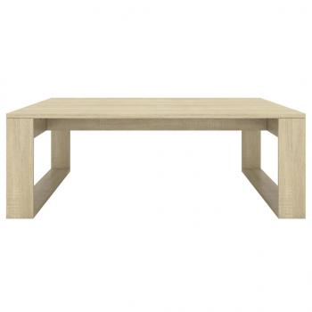 Couchtisch Sonoma-Eiche 100x100x35 cm Holzwerkstoff