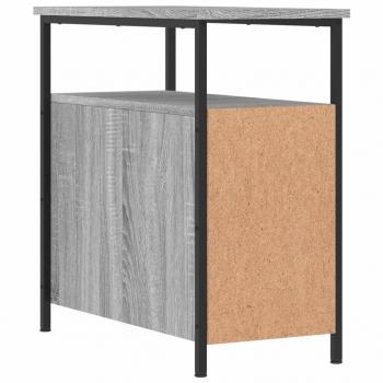 Nachttische 2 Stk. Grau Sonoma 30x60x60 cm Holzwerkstoff