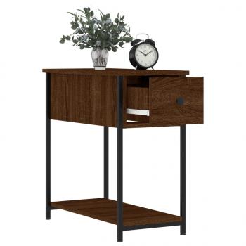 Nachttische 2 Stk. Braun Eichen-Optik 30x60x60 cm Holzwerkstoff