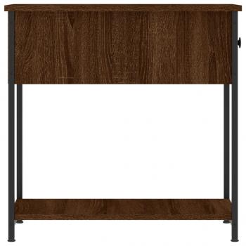 Nachttische 2 Stk. Braun Eichen-Optik 30x60x60 cm Holzwerkstoff