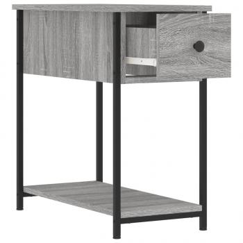 Nachttische 2 Stk. Grau Sonoma 30x60x60 cm Holzwerkstoff