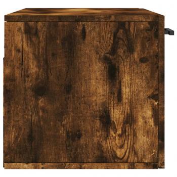 Wandschrank Räuchereiche 80x36,5x35 cm Holzwerkstoff