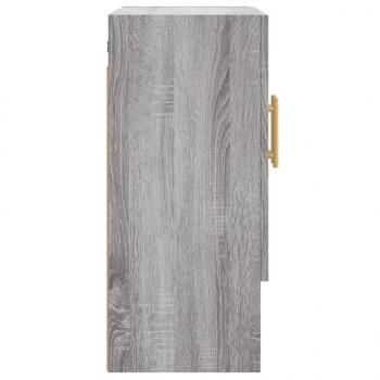 Wandschrank Grau Sonoma 60x31x70 cm Holzwerkstoff